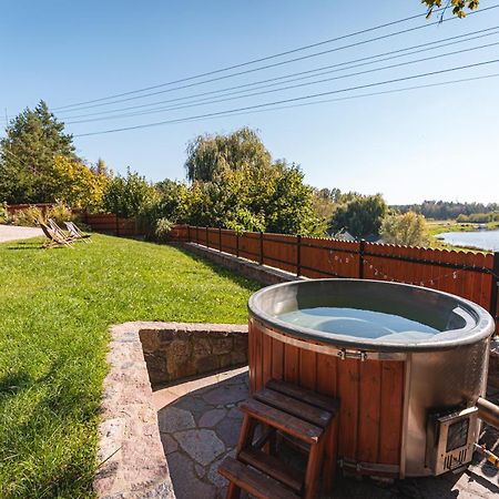 Bug Na Skarpie - Domek Wypoczynkowy Z Jacuzzi I Kominkiem Drohiczyn Bagian luar foto